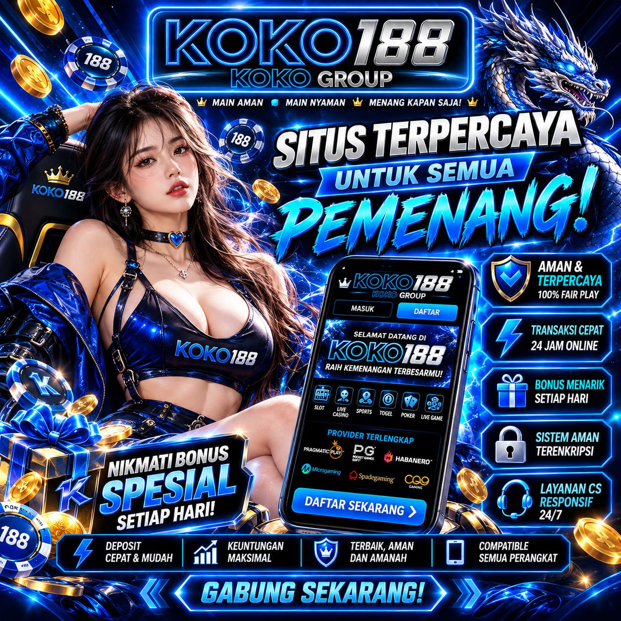 KOKO188 Media banner